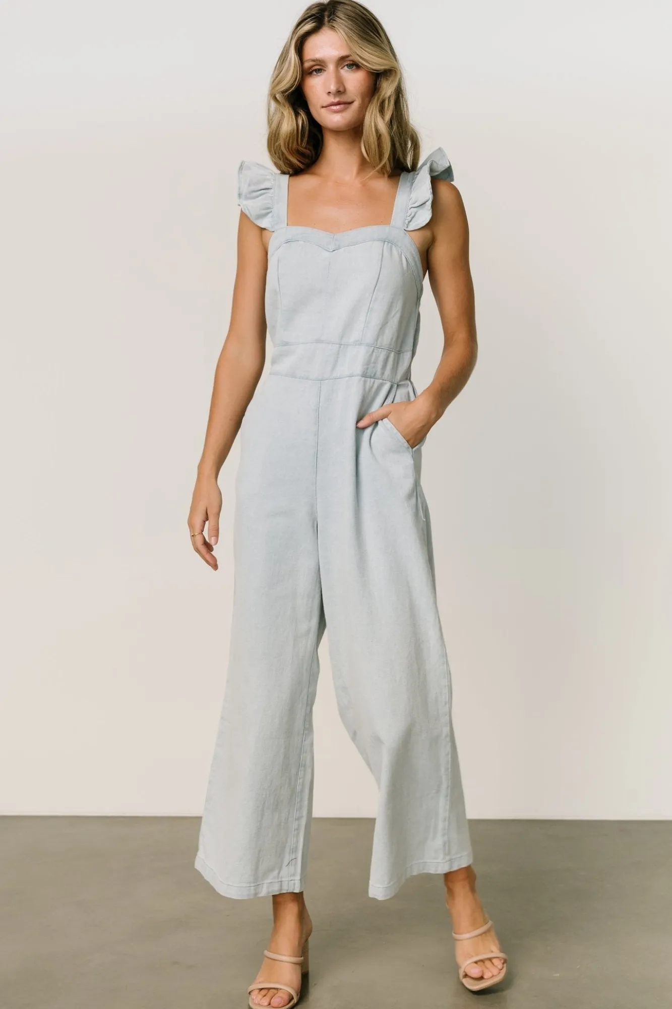 Baltic Born Madison Denim Jumpsuit |