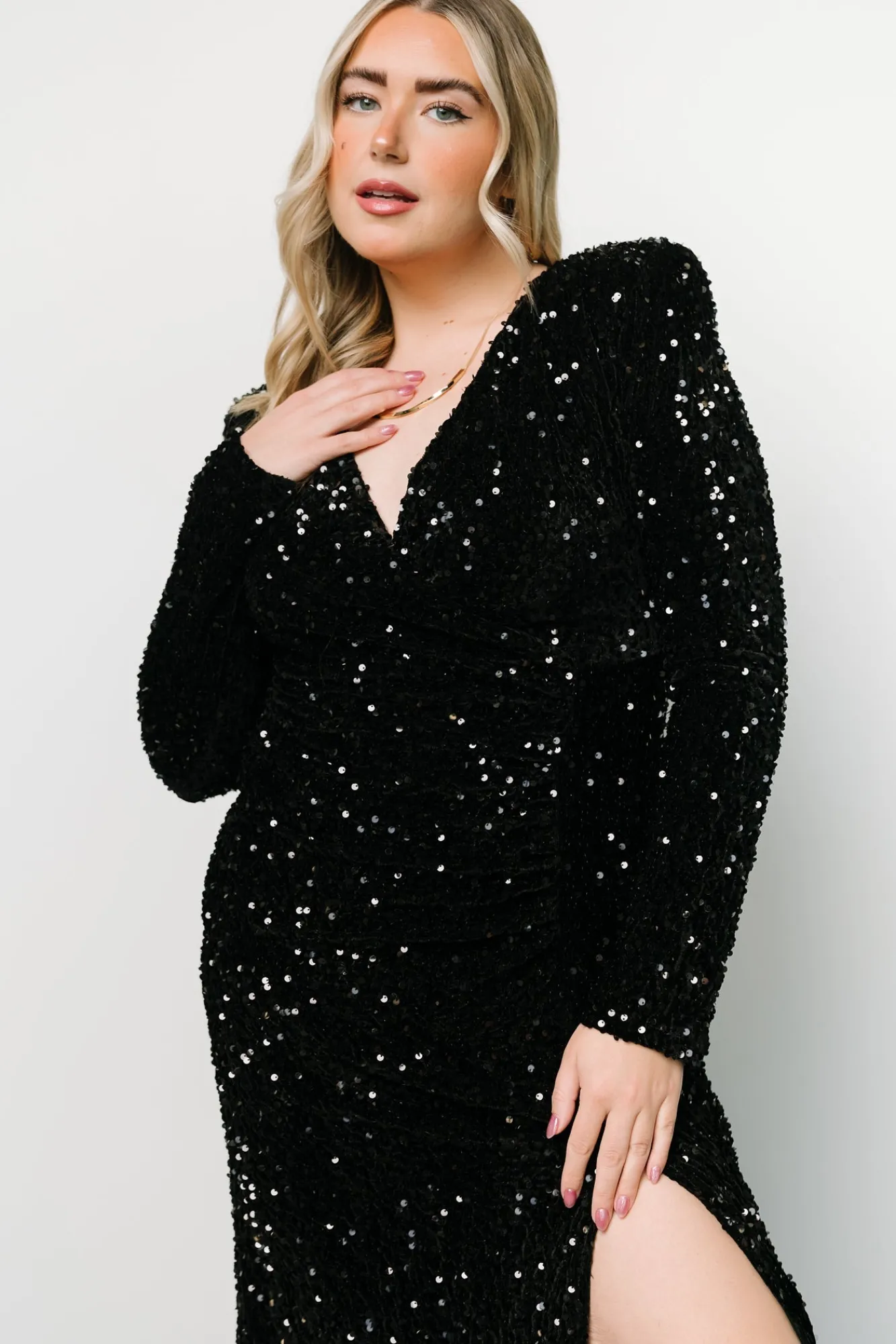 Baltic Born Madonna Sequin Maxi Dress |