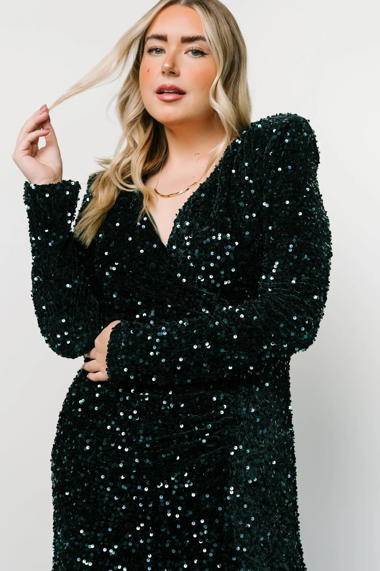 Baltic Born Madonna Sequin Maxi Dress |