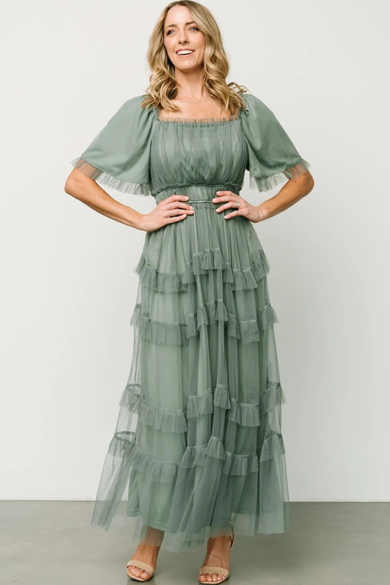 Baltic Born Magdalena Tulle Maxi Dress |