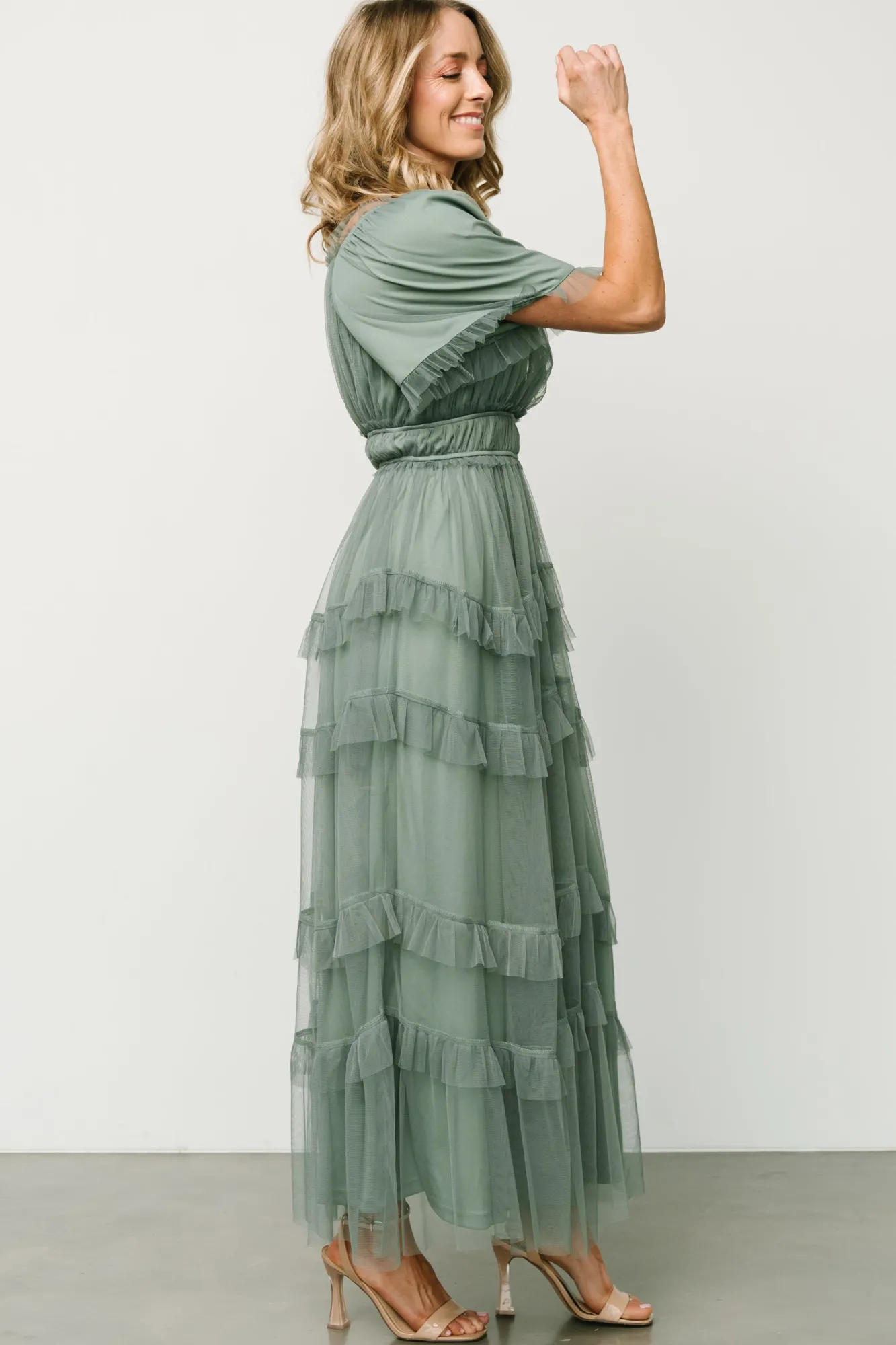 Baltic Born Magdalena Tulle Maxi Dress |