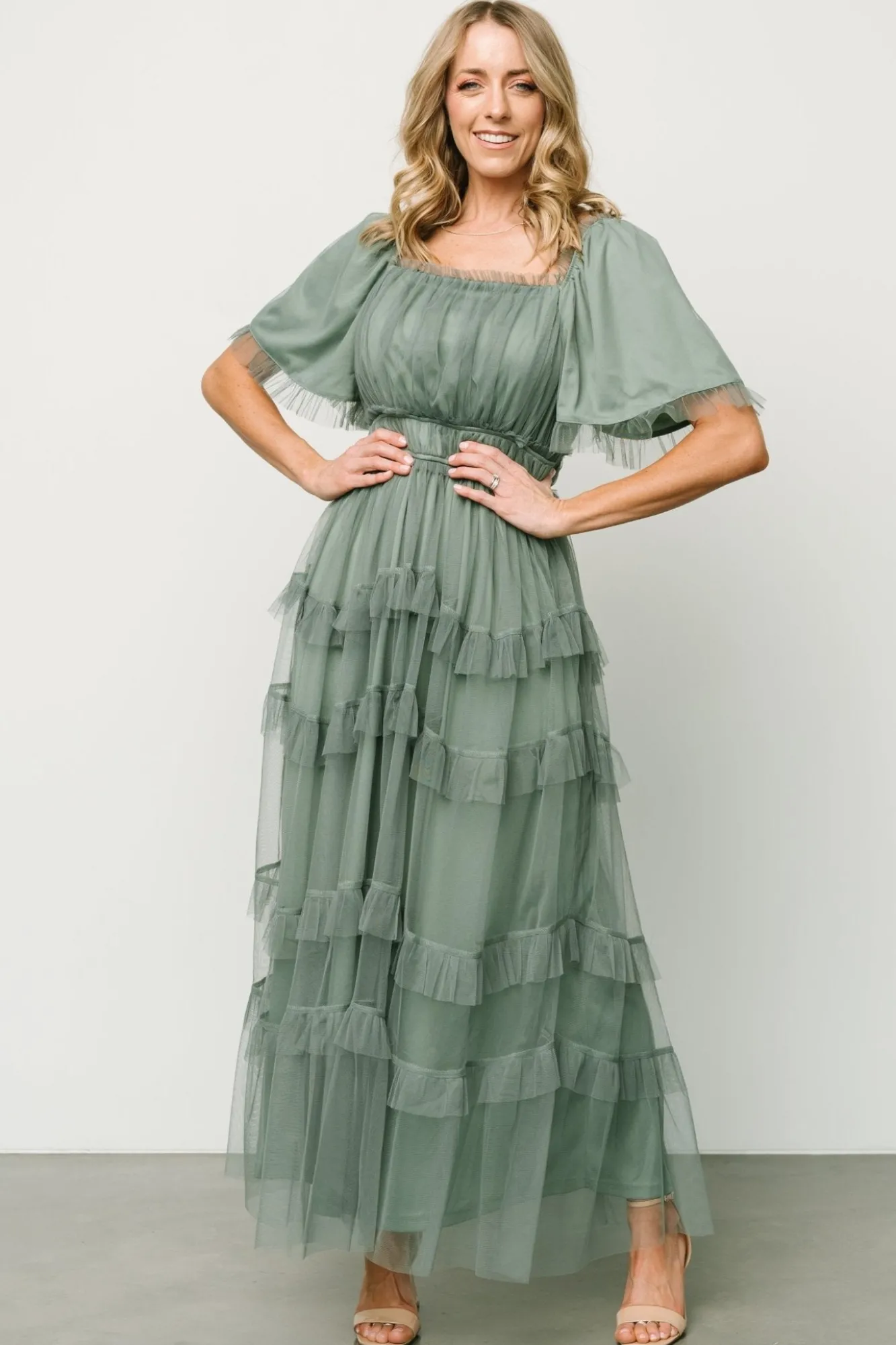 Baltic Born Magdalena Tulle Maxi Dress |