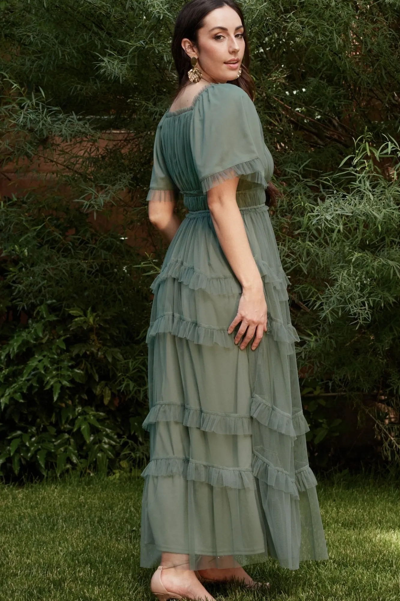 Baltic Born Magdalena Tulle Maxi Dress |