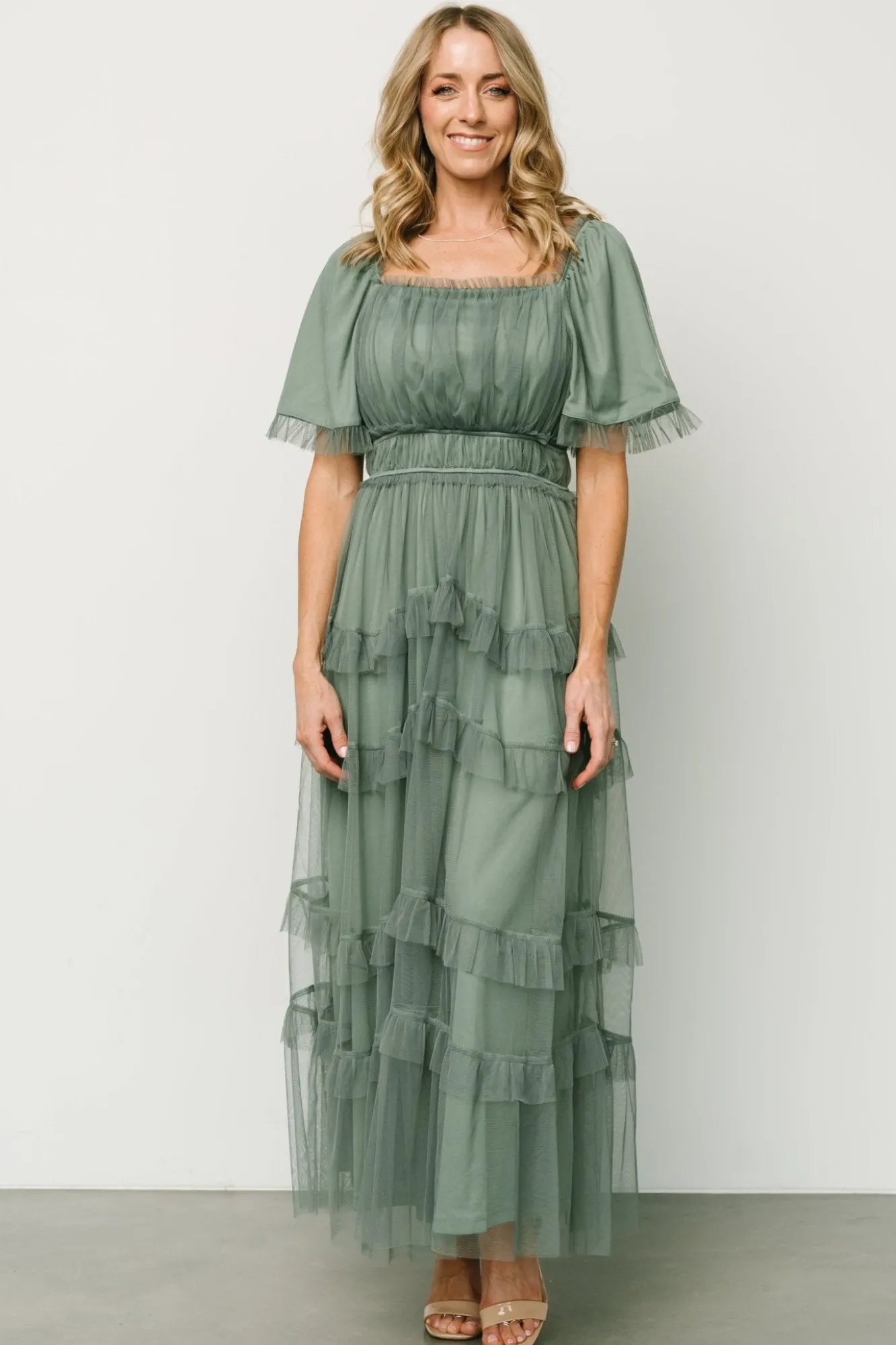 Baltic Born Magdalena Tulle Maxi Dress |
