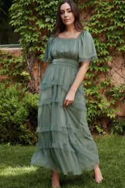 Baltic Born Magdalena Tulle Maxi Dress |