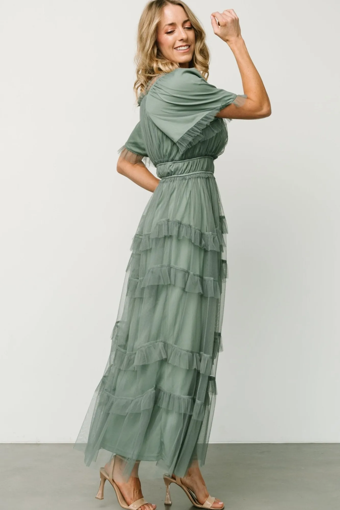 Baltic Born Magdalena Tulle Maxi Dress |