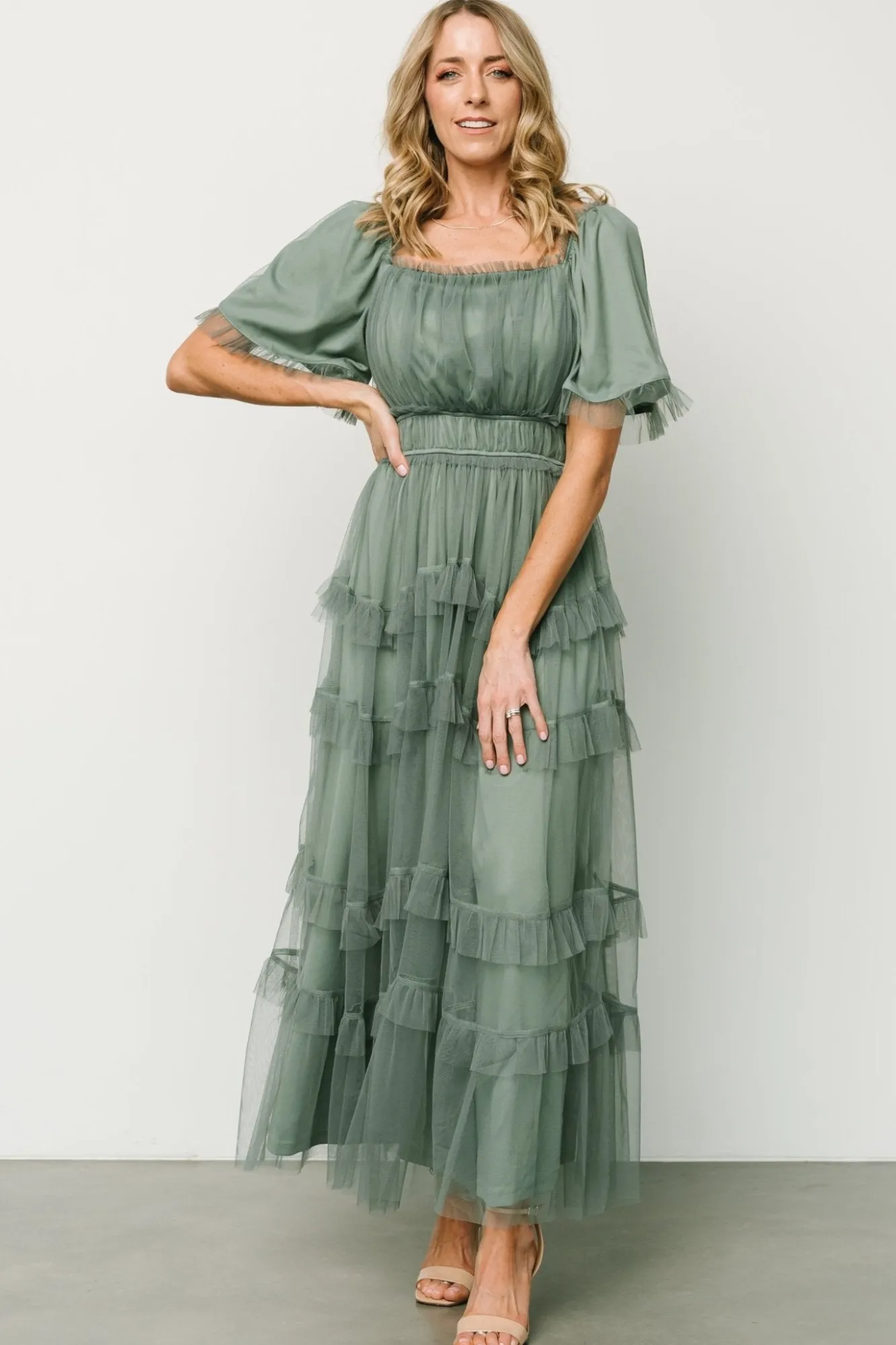 Baltic Born Magdalena Tulle Maxi Dress |