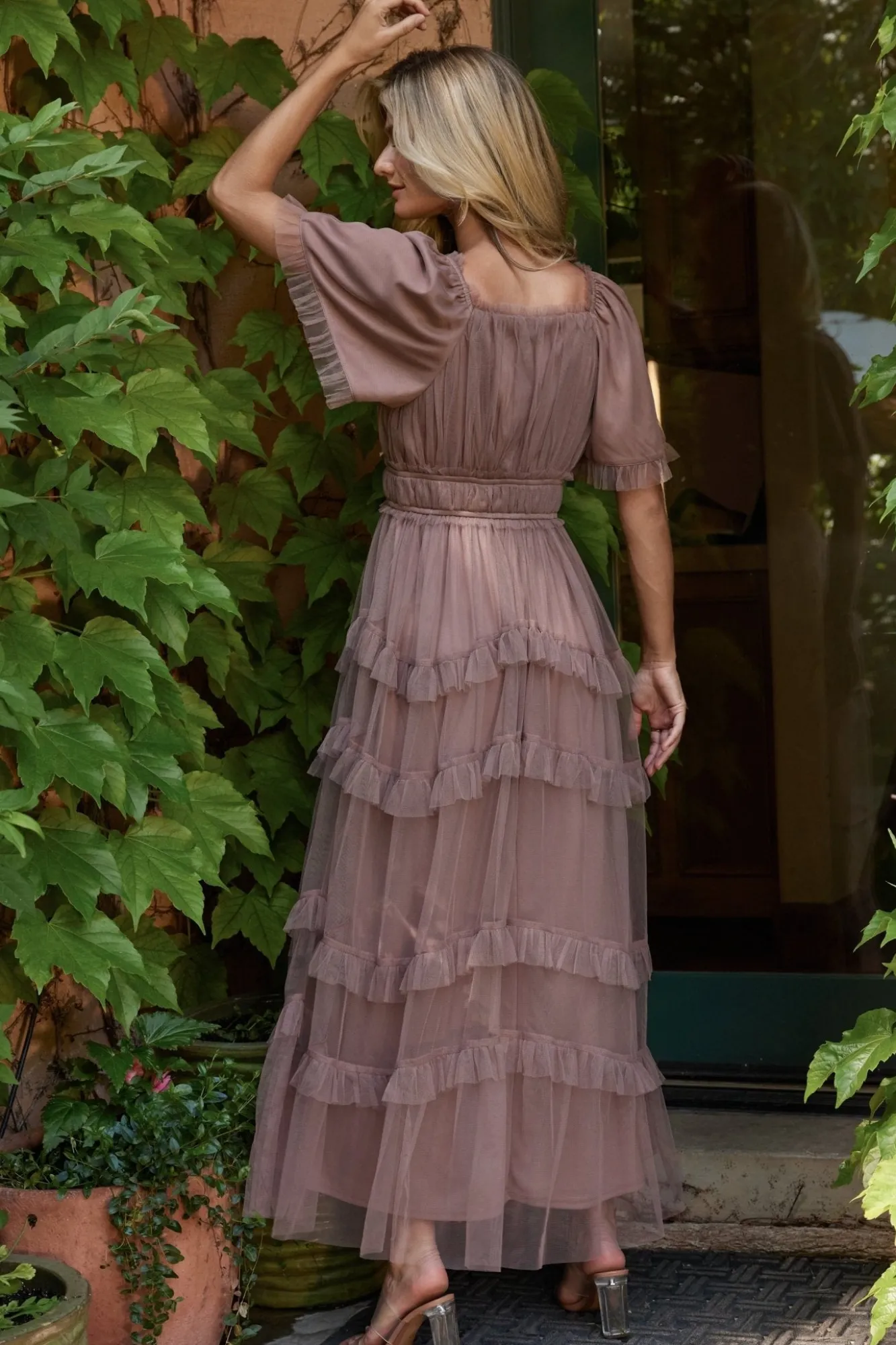 Baltic Born Magdalena Tulle Maxi Dress |