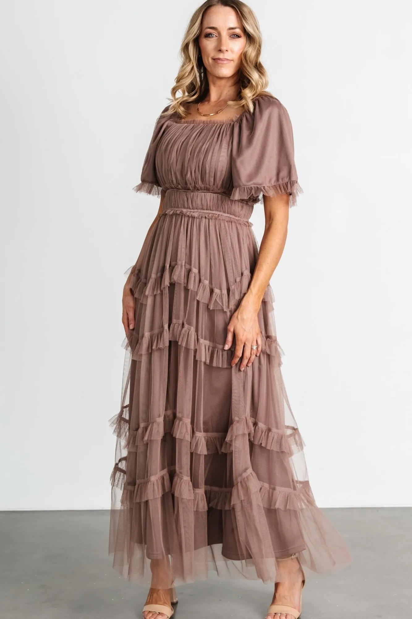 Baltic Born Magdalena Tulle Maxi Dress |