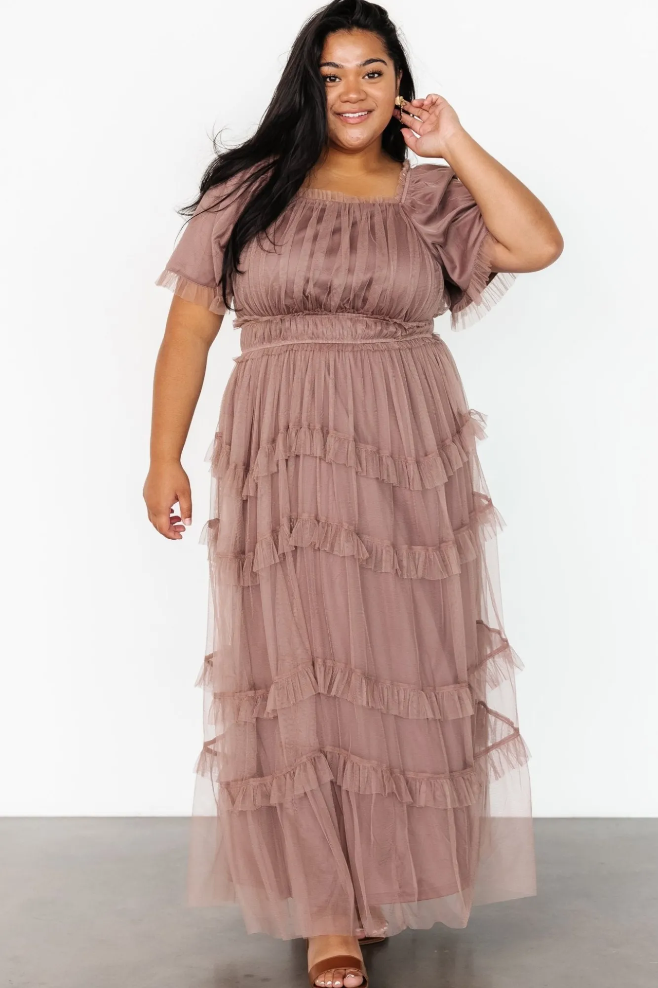 Baltic Born Magdalena Tulle Maxi Dress |