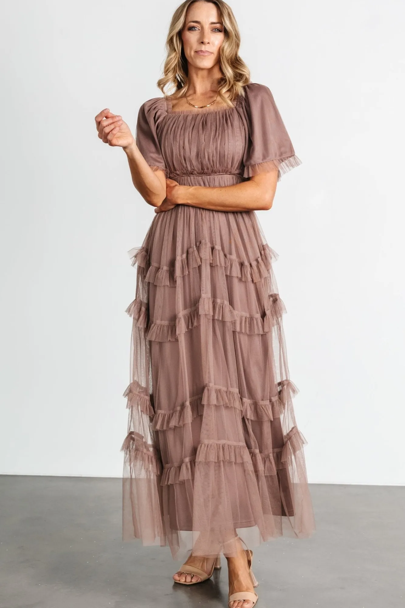 Baltic Born Magdalena Tulle Maxi Dress |