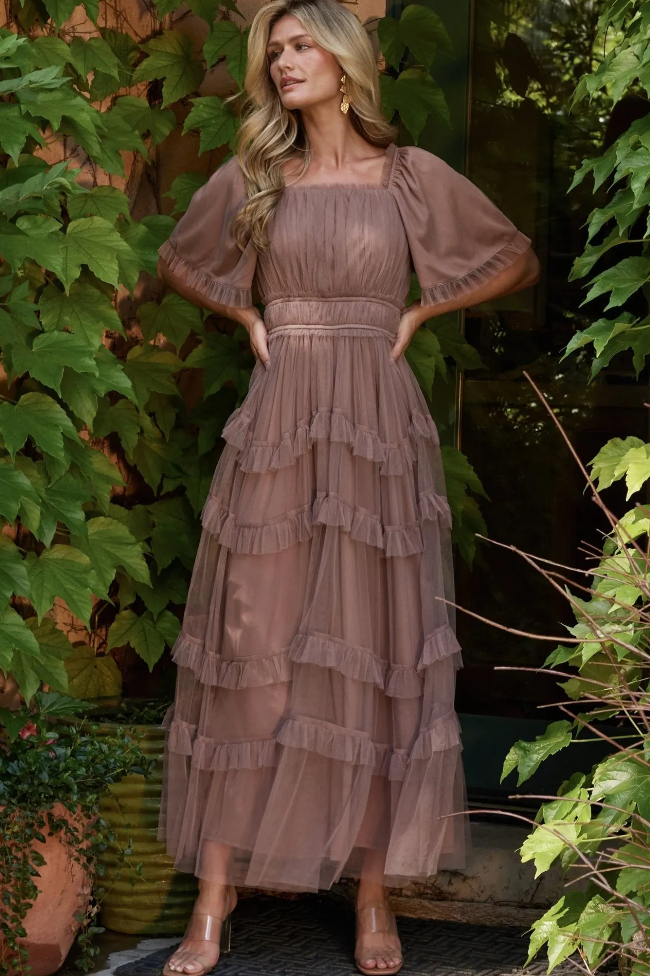 Baltic Born Magdalena Tulle Maxi Dress |