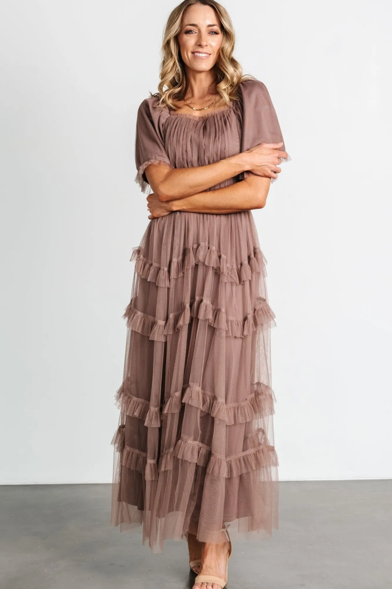 Baltic Born Magdalena Tulle Maxi Dress |