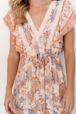Baltic Born Maggie Maxi Dress | Cream Multi