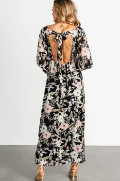 Baltic Born Maisie Maxi Dress | Black Floral