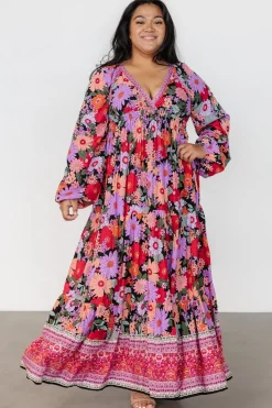 Baltic Born Malena Maxi Dress | Black Multi