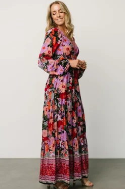 Baltic Born Malena Maxi Dress | Black Multi