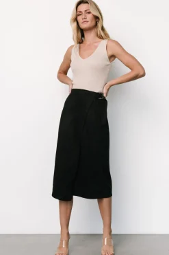 Baltic Born Malika Faux Wrap Skirt |