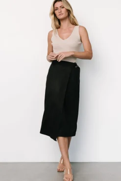 Baltic Born Malika Faux Wrap Skirt |