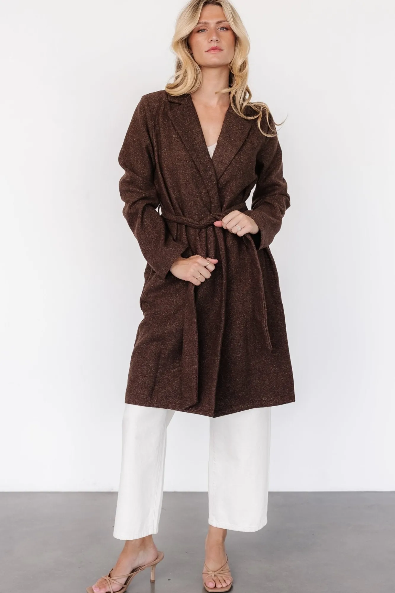 Baltic Born Manchester Tweed Jacket | Dark Brown