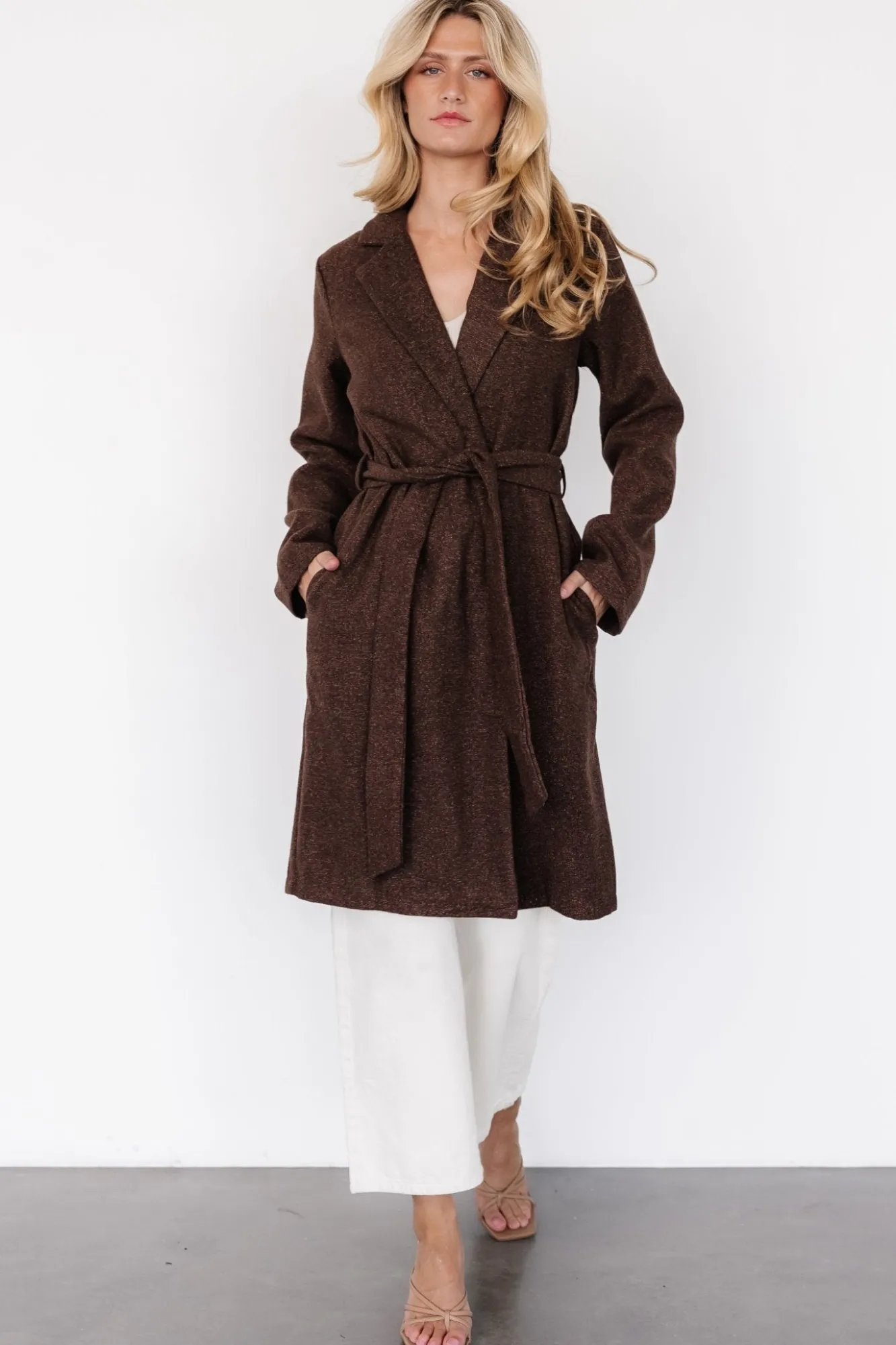 Baltic Born Manchester Tweed Jacket | Dark Brown
