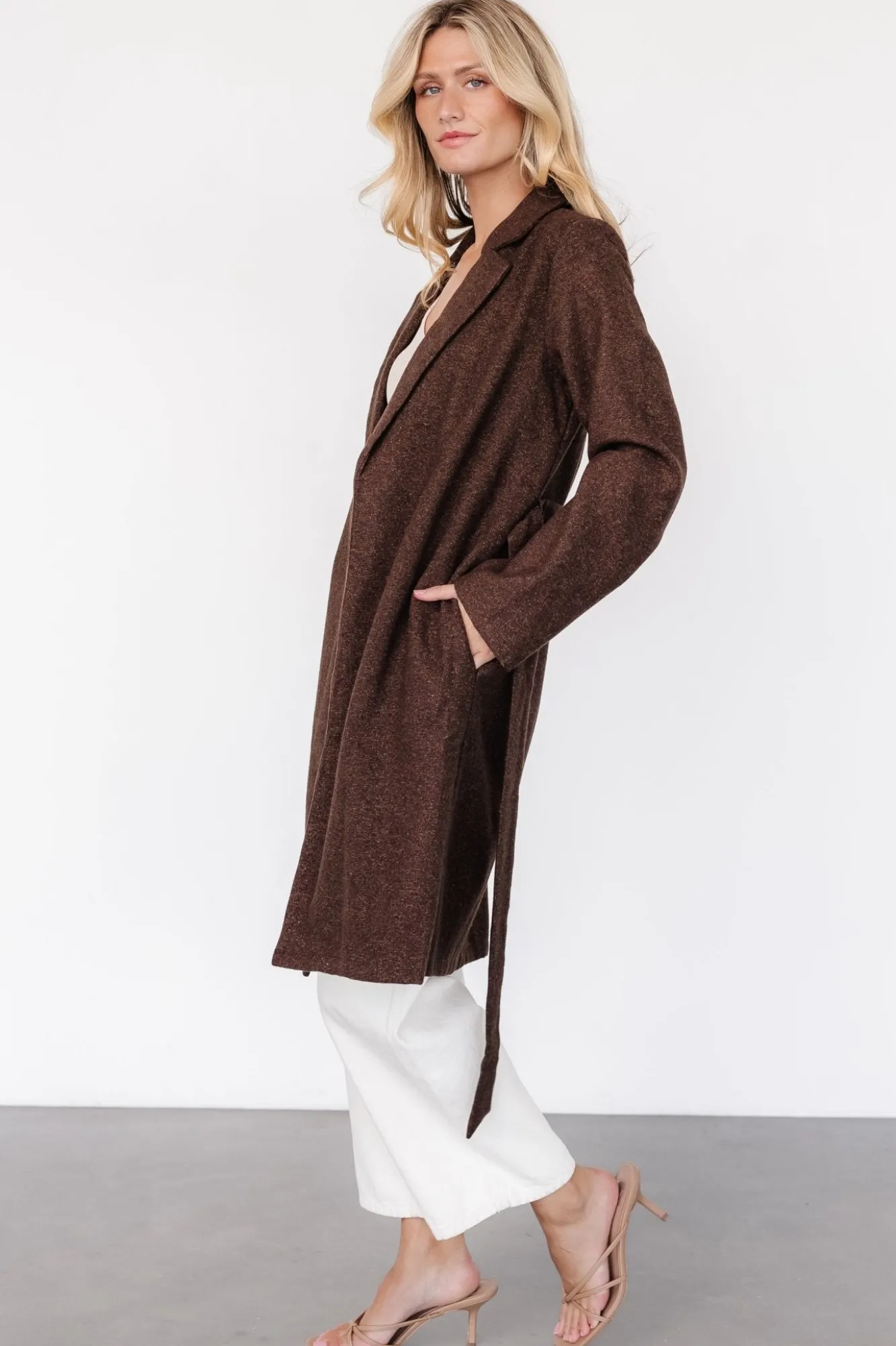 Baltic Born Manchester Tweed Jacket | Dark Brown