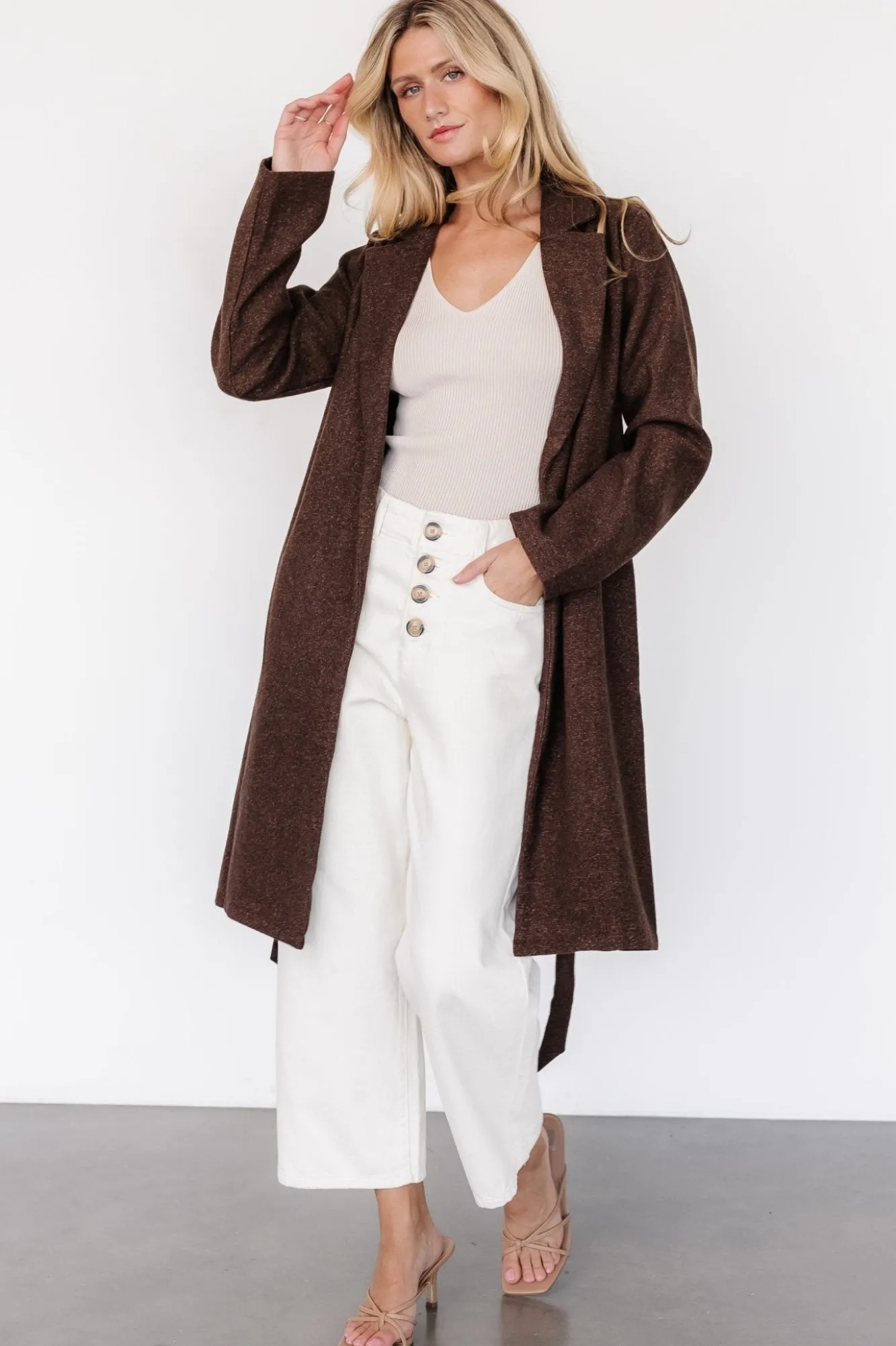 Baltic Born Manchester Tweed Jacket | Dark Brown