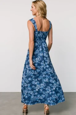 Baltic Born Mandy Maxi Dress | Blue Floral
