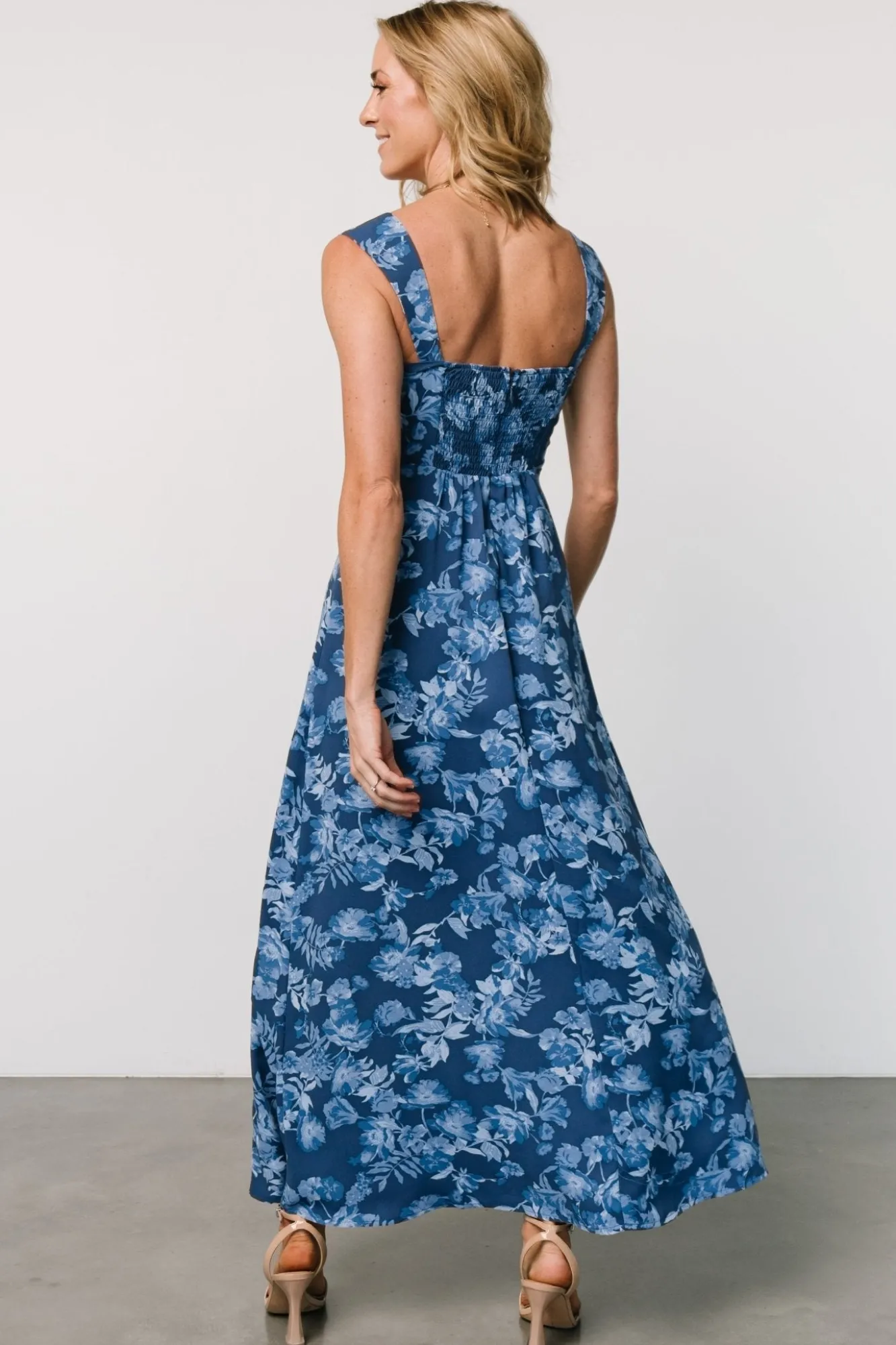 Baltic Born Mandy Maxi Dress | Blue Floral