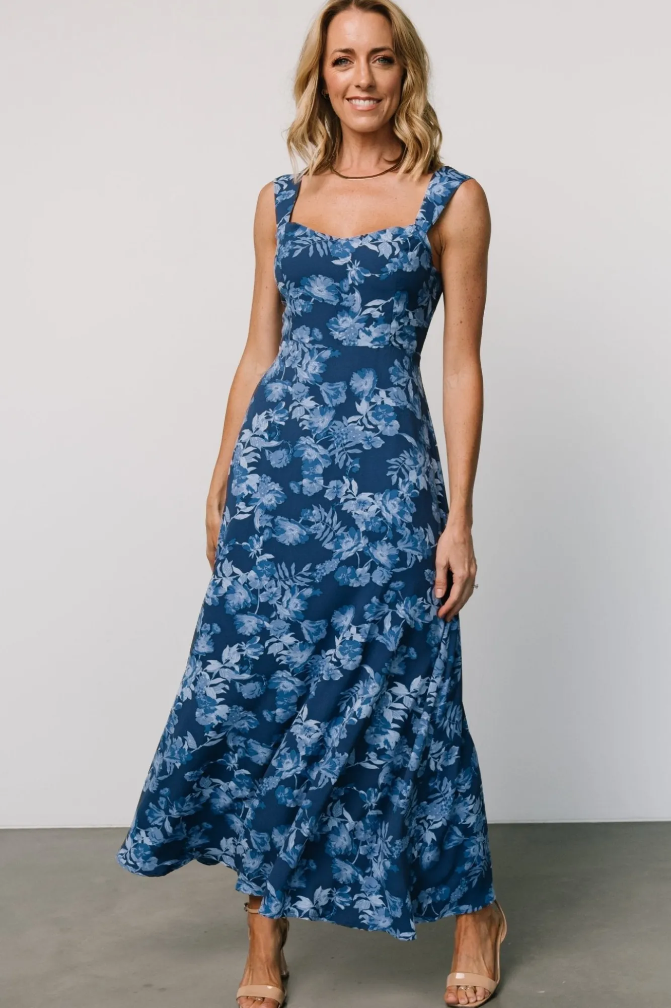 Baltic Born Mandy Maxi Dress | Blue Floral