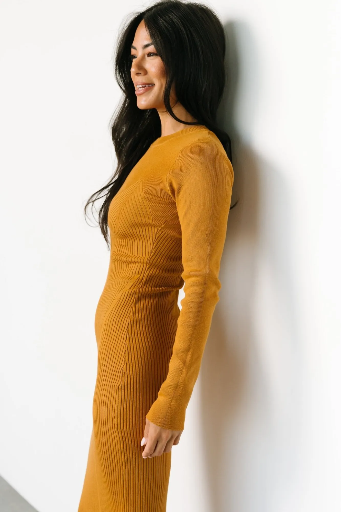 Baltic Born Manhattan Ribbed Sweater Dress |