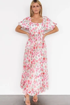 Baltic Born Margo Maxi Dress | Pink Multi Floral