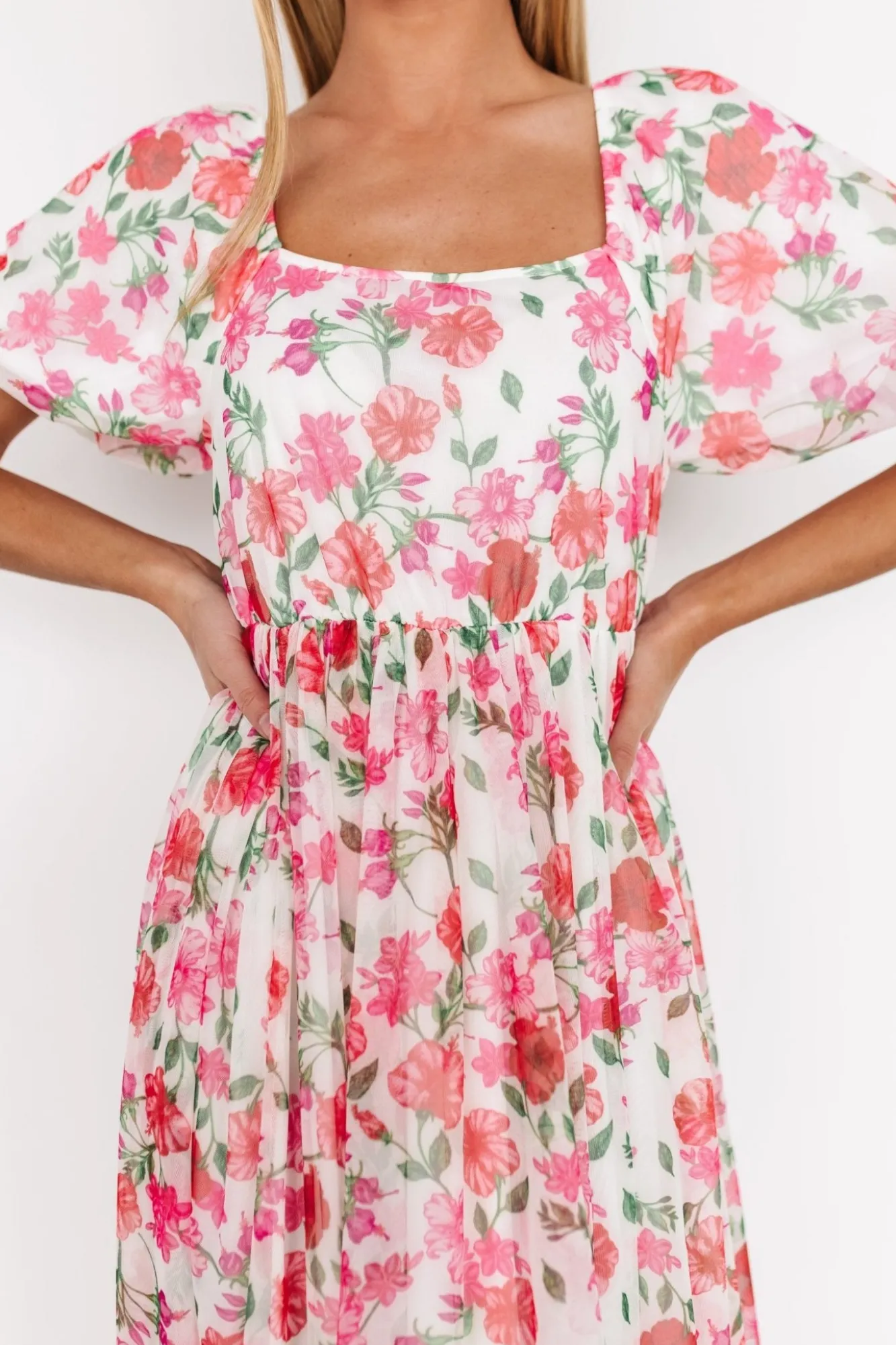 Baltic Born Margo Maxi Dress | Pink Multi Floral
