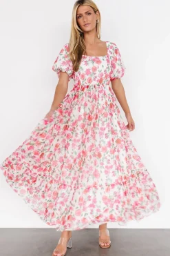 Baltic Born Margo Maxi Dress | Pink Multi Floral
