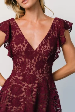 Baltic Born Margot Lace Tiered Maxi Dress |