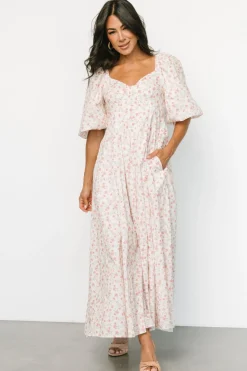Baltic Born Marguerite Maxi Dress | Cream Floral