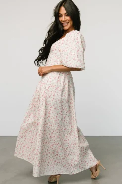 Baltic Born Marguerite Maxi Dress | Cream Floral