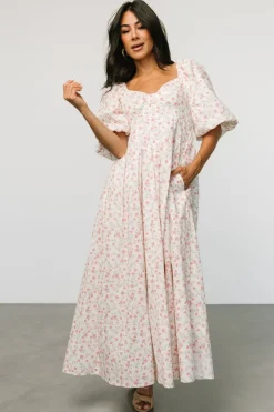 Baltic Born Marguerite Maxi Dress | Cream Floral
