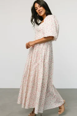 Baltic Born Marguerite Maxi Dress | Cream Floral