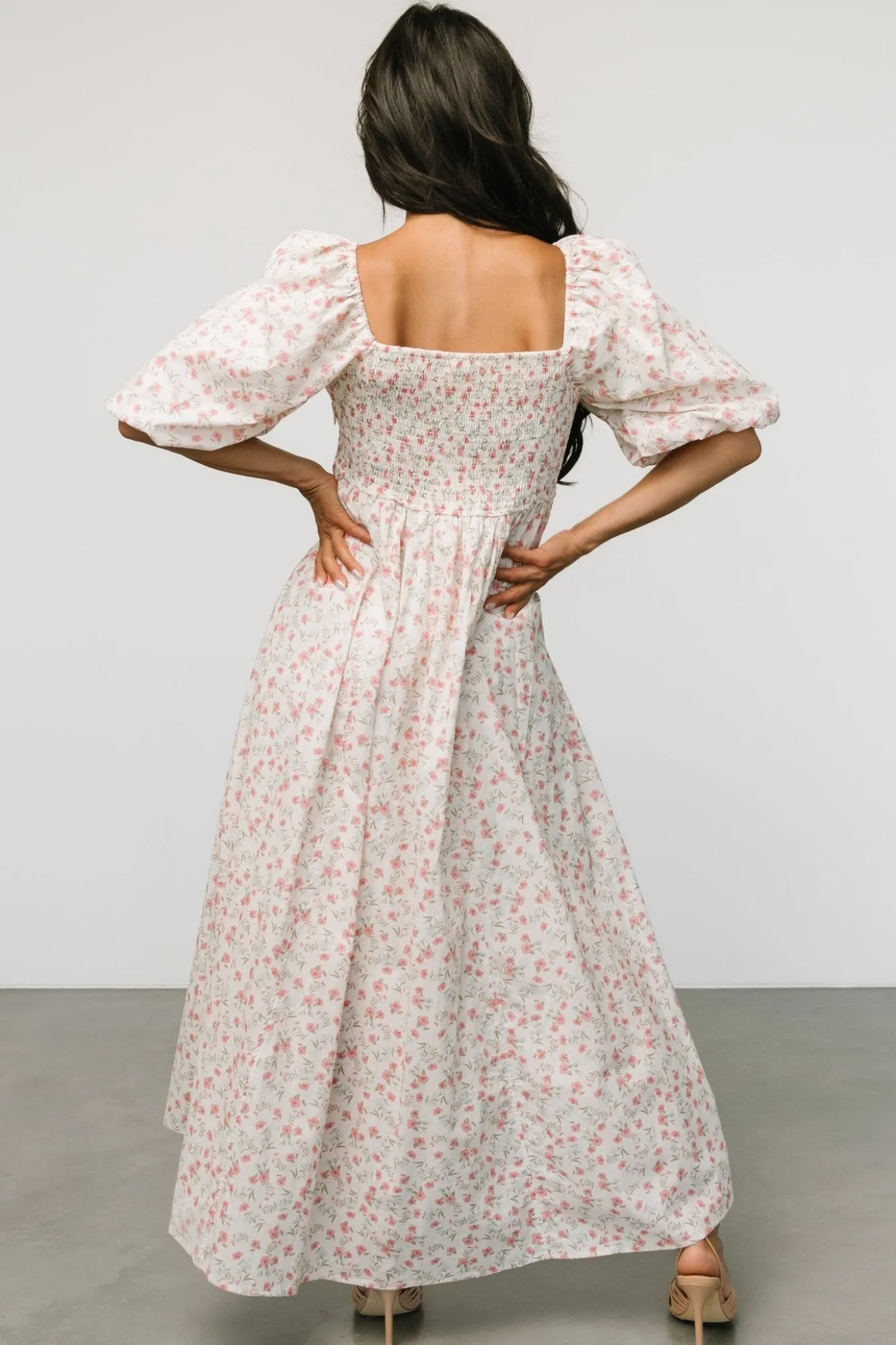 Baltic Born Marguerite Maxi Dress | Cream Floral
