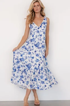Baltic Born Mariah Tank Dress | Blue Floral