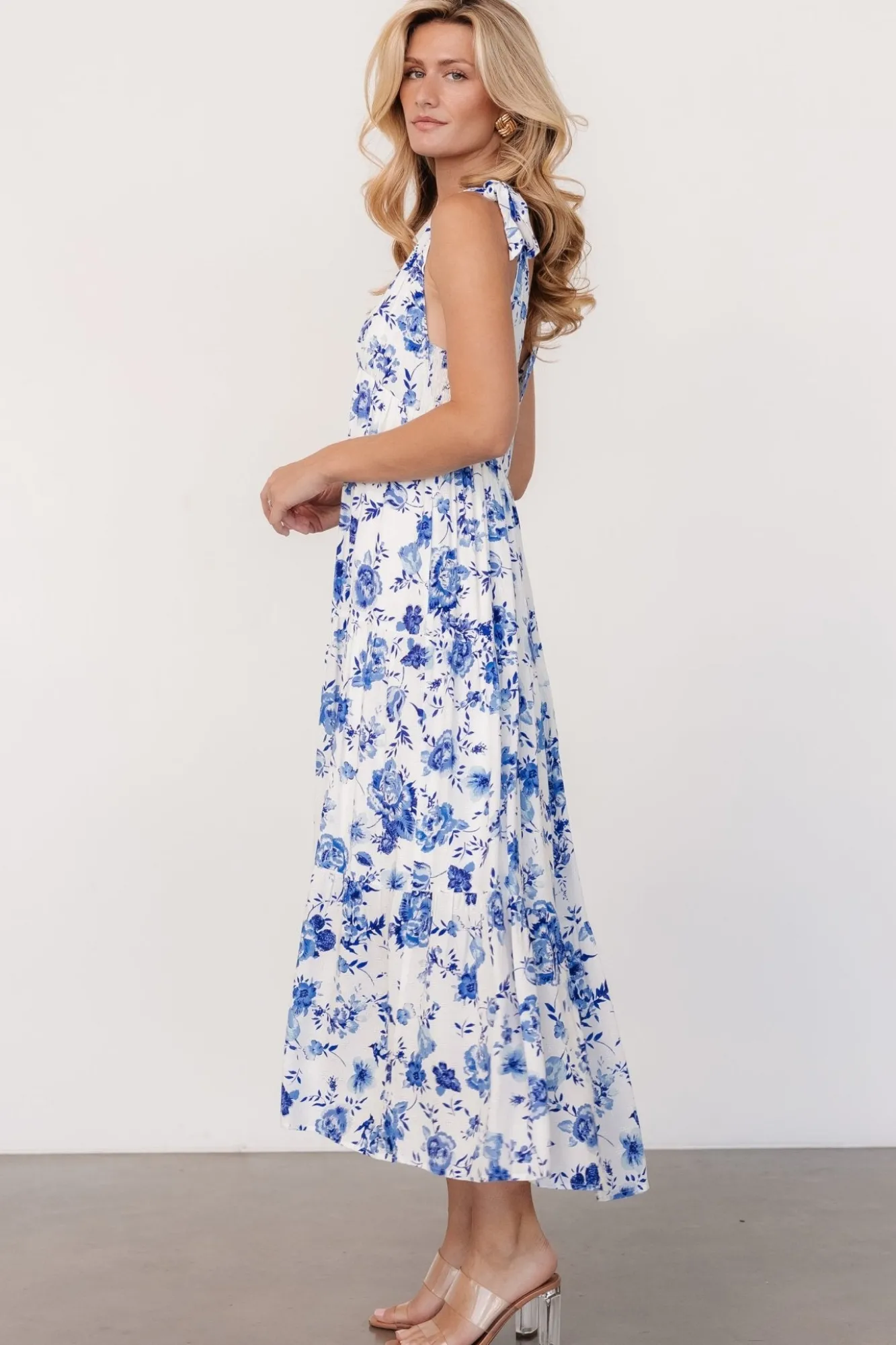 Baltic Born Mariah Tank Dress | Blue Floral