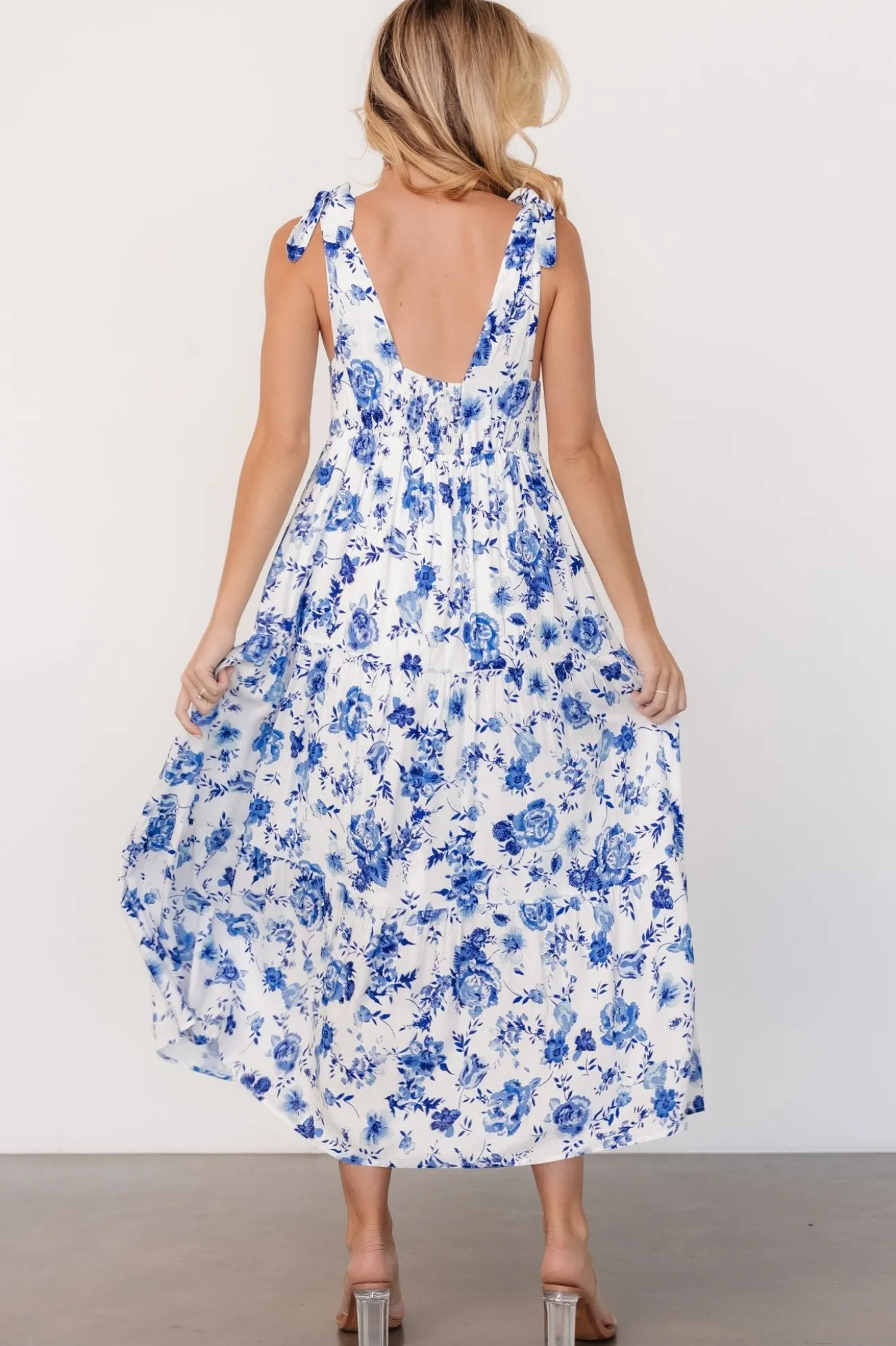Baltic Born Mariah Tank Dress | Blue Floral