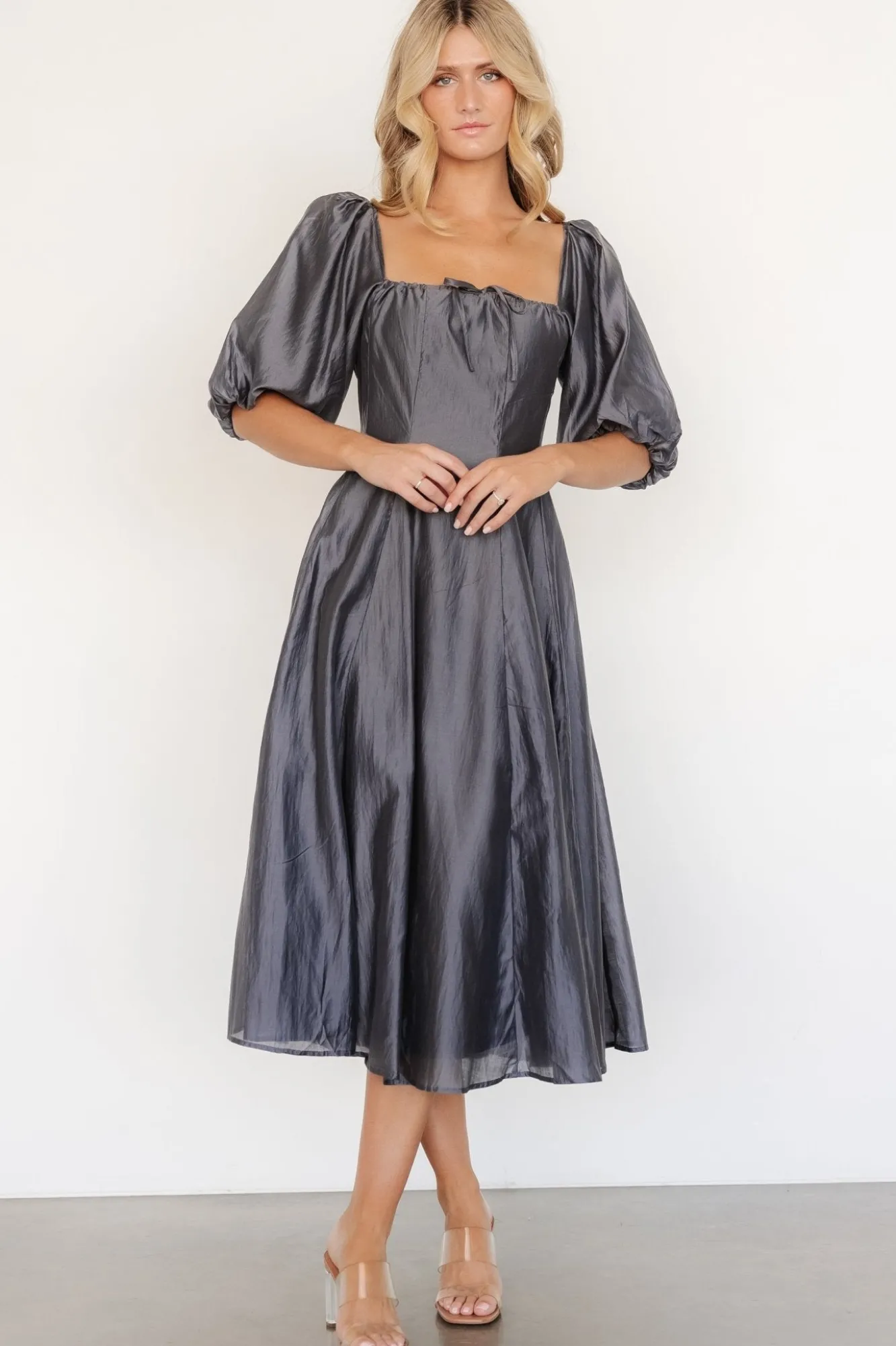 Baltic Born Marina Dress | Dark Slate