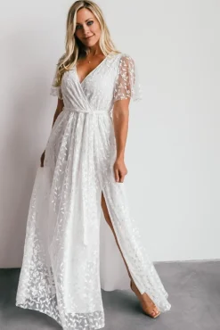 Baltic Born Marseille Embossed Maxi Dress |