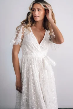 Baltic Born Marseille Embossed Maxi Dress |