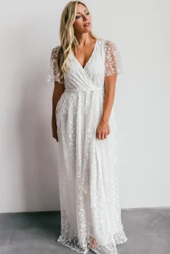Baltic Born Marseille Embossed Maxi Dress |