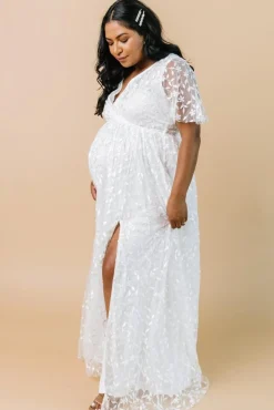Baltic Born Marseille Embossed Maxi Dress |