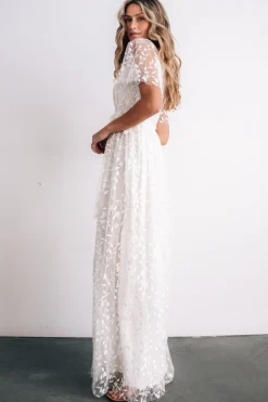 Baltic Born Marseille Embossed Maxi Dress |