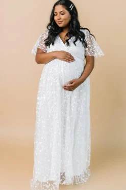 Baltic Born Marseille Embossed Maxi Dress |